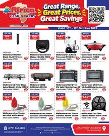 Africa Cash and Carry catalogue week 41 Page 2: Mellerware Iron Steam Ceramic Emerald 1800W €199,00