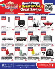 Africa Cash and Carry catalogue week 41 Page 2: Mellerware Iron Steam Ceramic Emerald 1800W €199,00