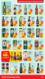 Penny Market leták týden 42 Strana 18: Radegast různá 10 €17,90, Starobrno medium €16,90