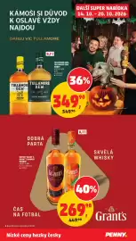 Penny Market leták týden 42 Strana 34: Grants whisky €269,90, Tullamore Dew Tullamore Dew Honey €349,90