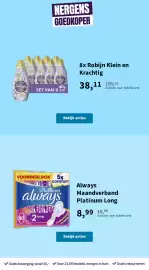 Plein.nl folder Pagina 2: Always Maandverband Platinum Long €8,99, Robijn wasmiddel color €38,11