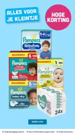 Plein.nl folder Pagina 7: ALLES VOOR JE KLEINTJE HOGE KORTING Pampers Splasher's swimpants 5-6 14+ kg 10 MAANDBOX 6 138