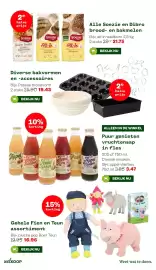 Welkoop folder week 42 Pagina 16: Fien & Teun Gehele Fien en Teun assortiment €16,96, Puur genieten vruchtensap in fles €3,47