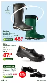 Welkoop folder week 42 Pagina 22: Sika schoenklompen 29 S3 €87,50, Dunlop winterlaarzen Blizzard €45,95