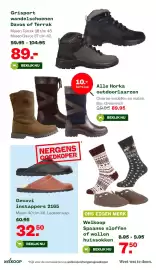 Welkoop folder week 42 Pagina 25: Grisport wandelschoenen Davos of Terrak €89,00, Horka outdoorlaarzen €89,95