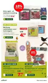 Welkoop folder week 42 Pagina 31: Welkoop egelvoer €15,26, Welkoop vetblokken voor tuinvogels €4,50