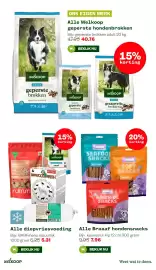 Welkoop folder week 42 Pagina 39: Welkoop geperste hondenbrokken €40,76, Braaaf hondensnacks €7,96