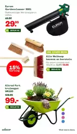 Welkoop folder week 42 Pagina 5: Eurom Gardencleaner 3001 Bladblazer/zuiger. Met opvangzak en wieltjes. 42.95 29.95 A2ANCO