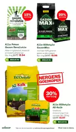 Welkoop folder week 42 Pagina 9: ECOstyle AZ-Kalk €13,97, ECOstyle GazonMax €15,96