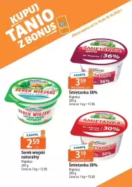 E.Leclerc gazetka tydzień 42 Strona 2: Śmietanka 36% Piątnica €3,59, Śmietanka 30% Piątnica €3,19