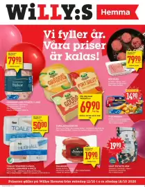 Willys Hemma reklamblad vecka 42 Sida 1