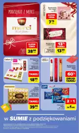 Carrefour gazetka Strona 7: Praliny MERCI €38,99, Bombonierka Twój sekret €7,79