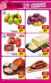 Carrefour Express gazetka tydzień 42 Strona 2: Gruszki konferencja Carrefour €5,99, Ser żółty Leśny €24,90