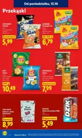 Lidl gazetka tydzień 42 Strona 100: Chipsy grillowana karkówka Przysnacki €7,99, Chrupki ser z ziemniakami Star Snack €5,99