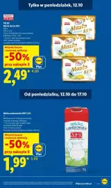 Lidl gazetka tydzień 42 Strona 11: Masło ekstra Pilos 83% €2,49