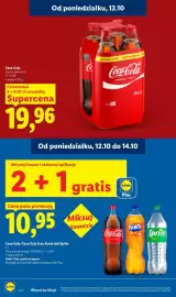 Lidl gazetka tydzień 42 Strona 22: Napój gazowany Coca-Cola 4-pak €19,96