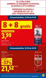 Lidl gazetka tydzień 42 Strona 23: Piwo Harnaś €3,99