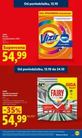 Lidl gazetka tydzień 42 Strona 25: Proszek do prania kolorów XXXL Vizir €54,99