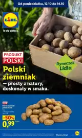 Lidl gazetka tydzień 42 Strona 49: Ziemniaki jadalne polskie €0,99