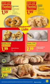 Lidl gazetka tydzień 42 Strona 57: Rogal świętomarciński €7,49, Rogal maślany €1,59