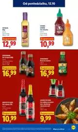 Lidl gazetka tydzień 42 Strona 73: Sos teriyaki BBQ sezamowy Kikkoman €16,99, Olej Vitasia €12,99