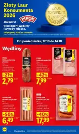 Lidl gazetka tydzień 42 Strona 80: Schab XXL Pikok €7,99, Kiełbasa z karczmy pieczona Pikok €2,79