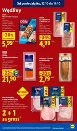 Lidl gazetka tydzień 42 Strona 81: Szynka Synecka Pikok od Krajana €2,79, Boczek surowy wędzony Pikok €21,90