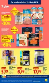 Lidl gazetka tydzień 42 Strona 85: Filety śledziowe wiejskie Nautica €17,99, Filety śledziowe à la matjas Nautica €6,99