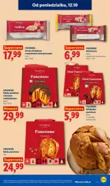 Lidl gazetka tydzień 42 Strona 87: Minibabka panettone z czekoladą Favorina €5,99, Ministrucla maślana Favorina €6,99