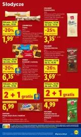 Lidl gazetka tydzień 42 Strona 89: Chałwa Crownfield €1,99, Czekolada deserowa Fin Carré €3,69