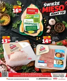 Topaz gazetka tydzień 42 Strona 17: Sznycle z fileta z piersi indyka Samo dobro Indykpol €14,99