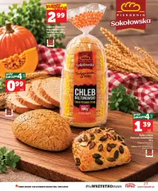 Topaz gazetka tydzień 42 Strona 27: Bułka z dynią Piekarnia Sokołowska €1,39