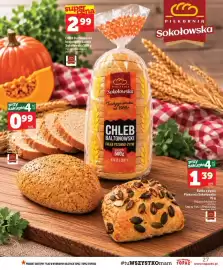 Topaz gazetka tydzień 42 Strona 27: Bułka z dynią Piekarnia Sokołowska €1,39