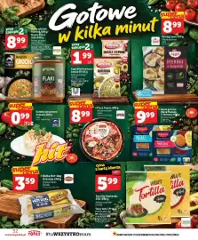 Topaz gazetka tydzień 42 Strona 32: Tortilla Funtastic classic €5,99, Danie gotowe Stoczek flaki po zamojsku €8,99