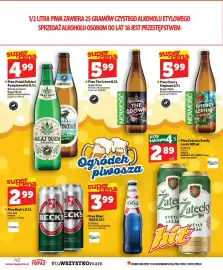 Topaz gazetka tydzień 42 Strona 40: Piwo Cherry Elephant Browar Błonie €5,99, Piwo The Crown Browar Błonie €5,99