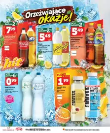 Topaz gazetka tydzień 42 Strona 42: Woda gazowana Sylia lekko €0,99, Napój gazowany Lipton €5,49