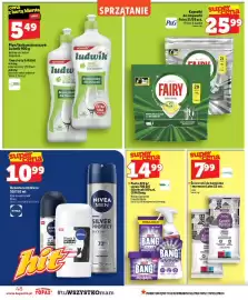 Topaz gazetka tydzień 42 Strona 48: Płyn do naczyń Ludwik €5,49, Pasta Cillit Bang €14,99
