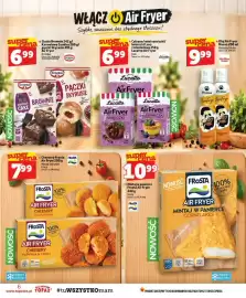 Topaz gazetka tydzień 42 Strona 6: Cheesery Frosta Air Fryer z edamerem €7,99, Ciasto Brownie Air Fryer Dr. Oetker €6,99