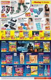 Norma Prospekt woche 43 Seite 5: Lolly Mix €3,29, Lachgummi Minis €2,29
