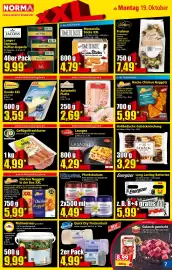 Norma Prospekt woche 43 Seite 7: Elcurina Pferdebalsam €4,49, Mehlwürmer getrocknet €9,99