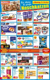 Norma Prospekt woche 43 Seite 8: BärenTatzen/Wikinger Waffeln €1,39, Chupa Chups Popcorn €2,29