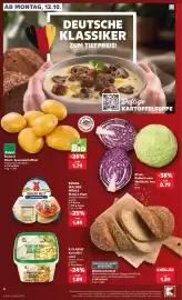 Kaufland Prospekt woche 42 Seite 4: Dtsch. Rotkohl oder Weißkohl €0,79, RÜGEN-WALDER MÜHLE Mühlen-Mett €1,49