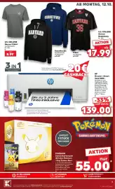 Kaufland Prospekt woche 42 Seite 7: U.S. COLLEGE Herren-T-Shirt €8,99, HP Drucker »Smart Tank 5109« €139,00