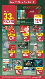 Aldi Nord Prospekt woche 43 Seite 11: Disney FROZEN Hot Wheels Adventskalender €19,99, LACURA Adventskalender €15,99