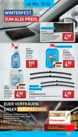 Aldi Nord Prospekt woche 43 Seite 13: RIDE+GO Scheibenwischer-Set €4,99, RIDE+GO Scheibenfrostschutz €4,99