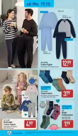 Aldi Nord Prospekt woche 43 Seite 16: UP2FASHION Flauschsocken €3,99, L&D Kinder-Frotteesocken €1,99