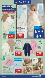 Aldi Nord Prospekt woche 43 Seite 19: LILY & DAN Baby-Fleece-Overall €7,99, LILY & DAN Baby-Nachtwäsche €7,99