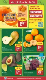 Aldi Nord Prospekt woche 43 Seite 2: Avocados €1,79, Mandarinen €1,79