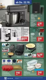 Aldi Nord Prospekt woche 43 Seite 24: CROFTON Tiefkühldosen €2,99, CROFTON Rührschüsselset €3,99