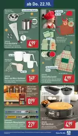 Aldi Nord Prospekt woche 43 Seite 25: CROFTON Back- und Mess-Sortiment €1,49, CROFTON Profi-Backform €4,99